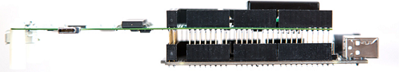 Picture showing how to assemble the USB Type-C ConnEx.