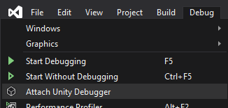 Attach Unity Debugger