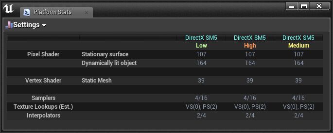 Creating material instance dynamic settings in Unreal