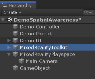 scene understanding location in hierarchy