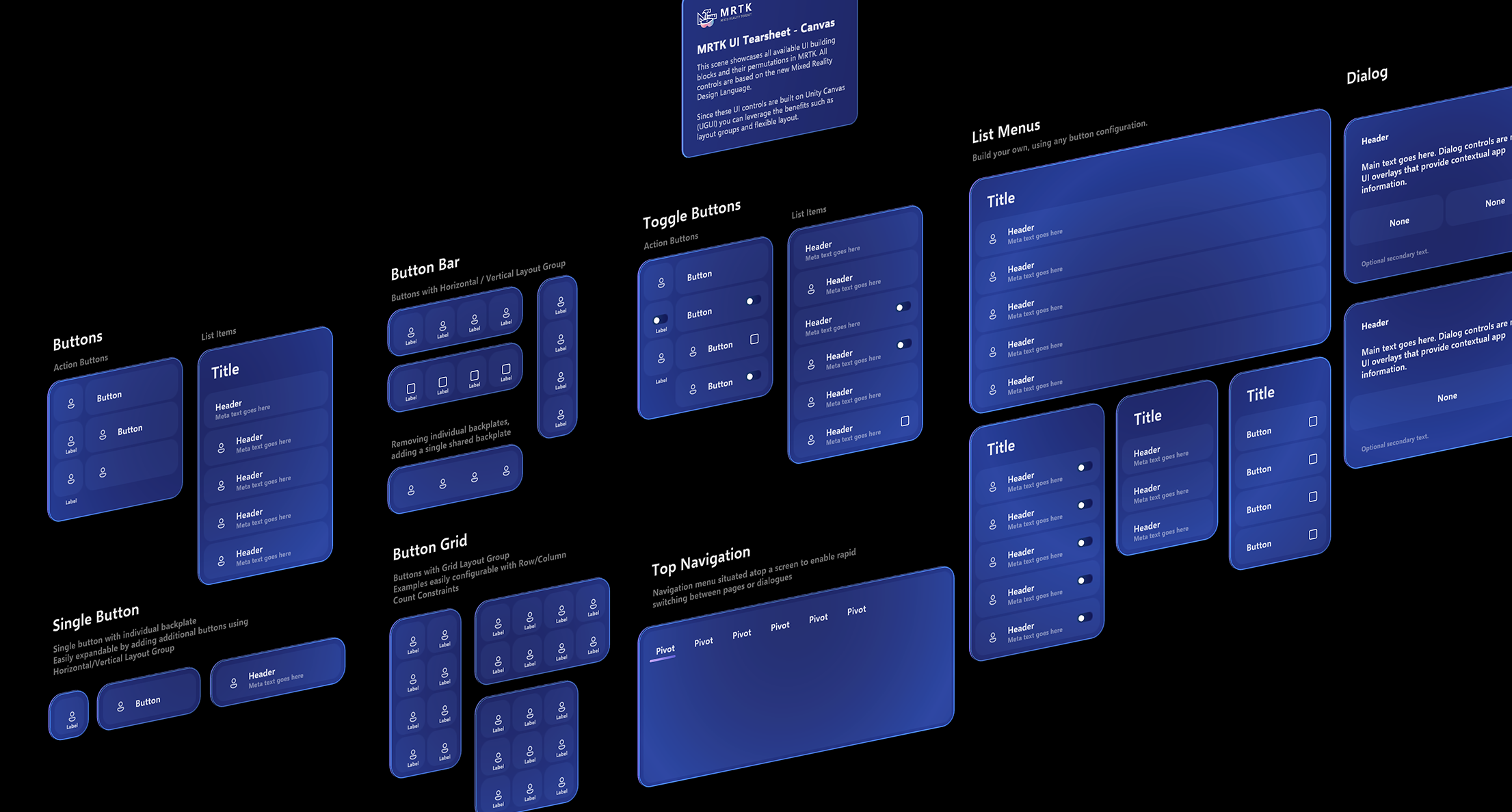 Canvas Tearsheet