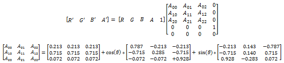 hue rotation calculations