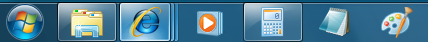 windows 7 taskbar