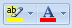 screen shot of text formatting command buttons 