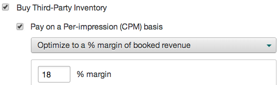 Screenshot of Trade Margin for delivery.