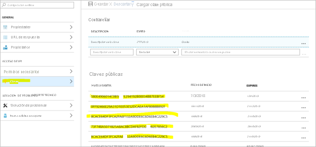 Claves públicas