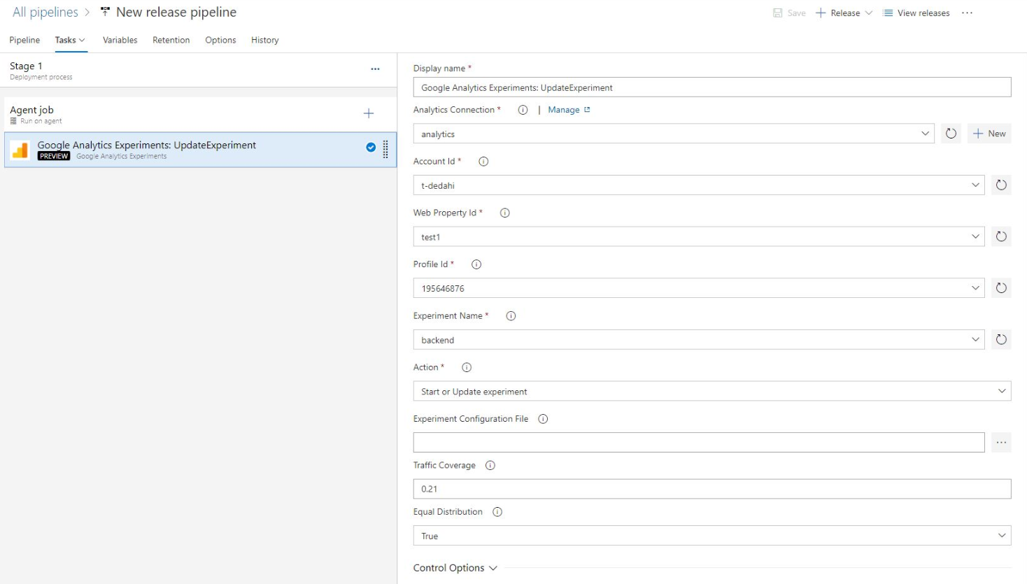 Integration with Google Analytics.