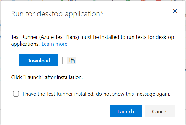 Instalación de Azure Test Runner