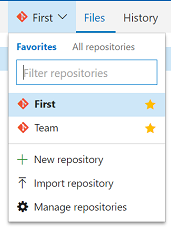 Favoritos de repositorio