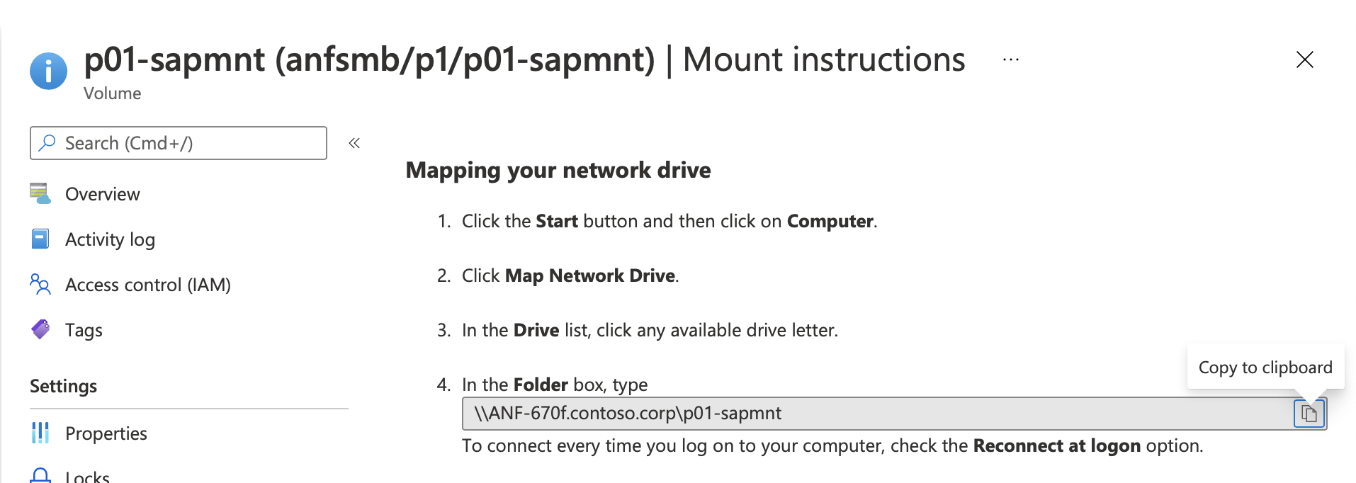 Instrucciones de montaje de ANF desde el portal