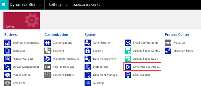 Vaya a Dynamics 365 App for Outlook.