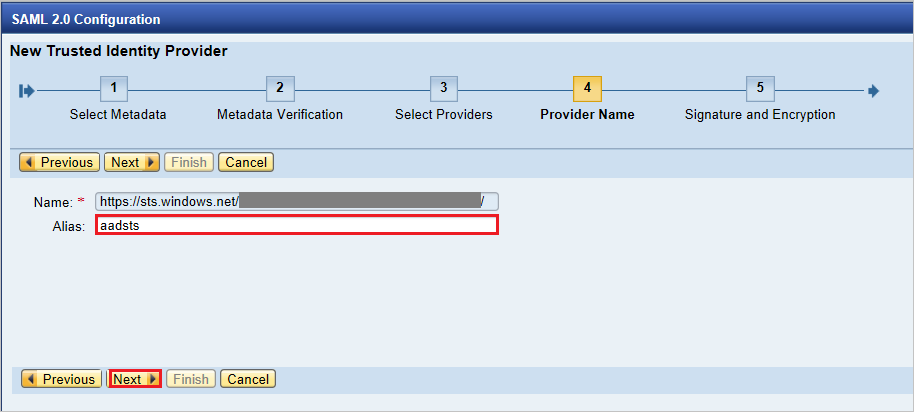 The Alias box in SAP