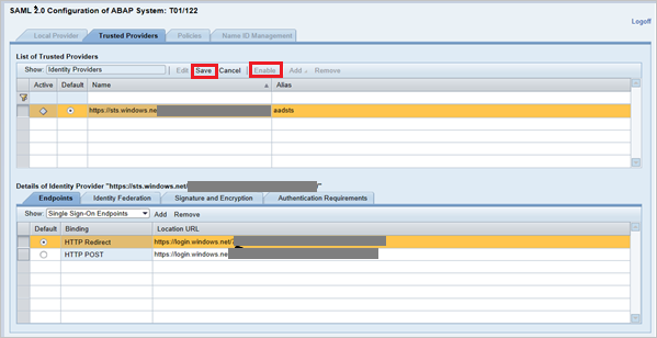 Configuración de inicio de sesión único 17