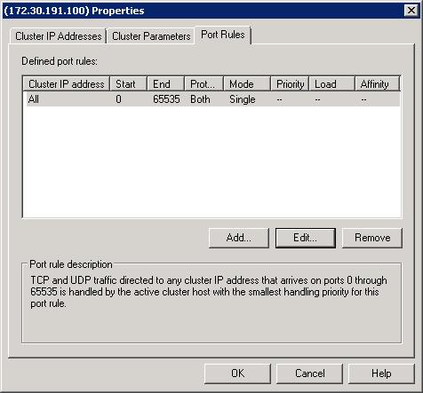 Screenshot of the Properties dialog.