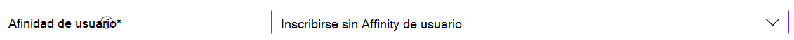 En el Centro de administración de Intune y Microsoft Intune, inscriba dispositivos iOS/iPadOS mediante la inscripción automatizada de dispositivos (ADE). Seleccione Inscribir sin afinidad de usuario.