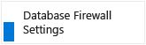 Firewall de base de datos de mapa de Security Center
