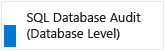 Mapa del Centro de seguridad, auditoría de SQL Database