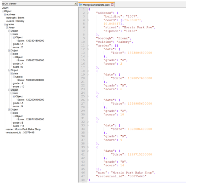 Acoplamiento de MongoDB