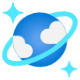 Pantalla de un logotipo de Azure Cosmos DB.