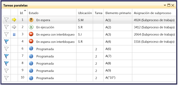 Ventana Tareas