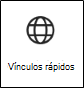 Captura de pantalla del icono de la tarjeta Vínculos rápidos.