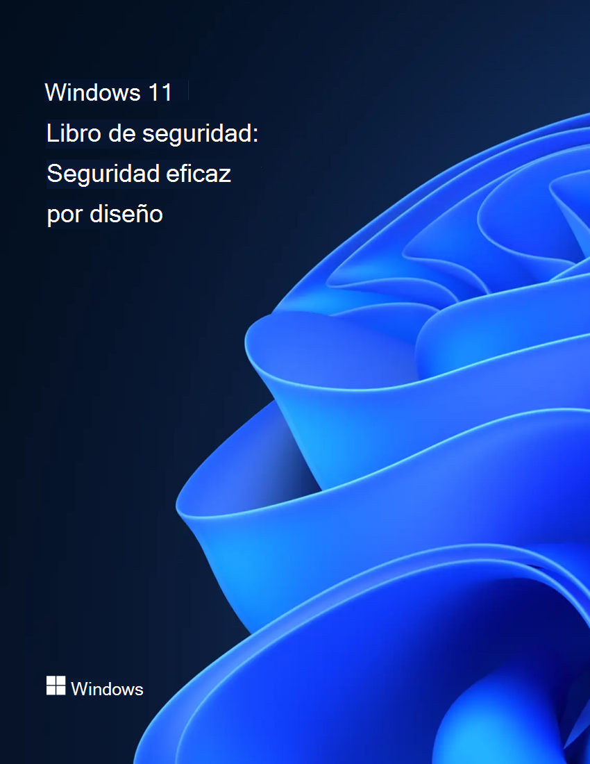 Portada del libro de seguridad de Windows 11.