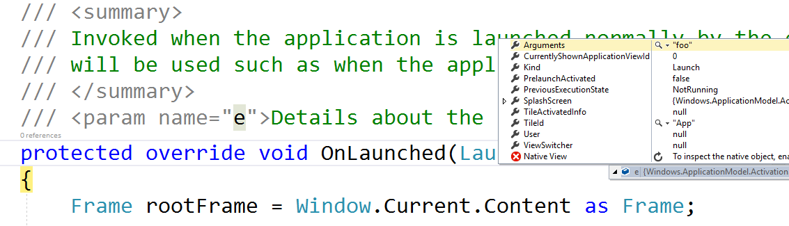 Captura de pantalla de los argumentos de la línea de comandos para C++ y JS.