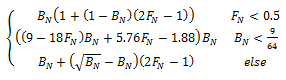 Fórmula matemática para un efecto de luz suave.