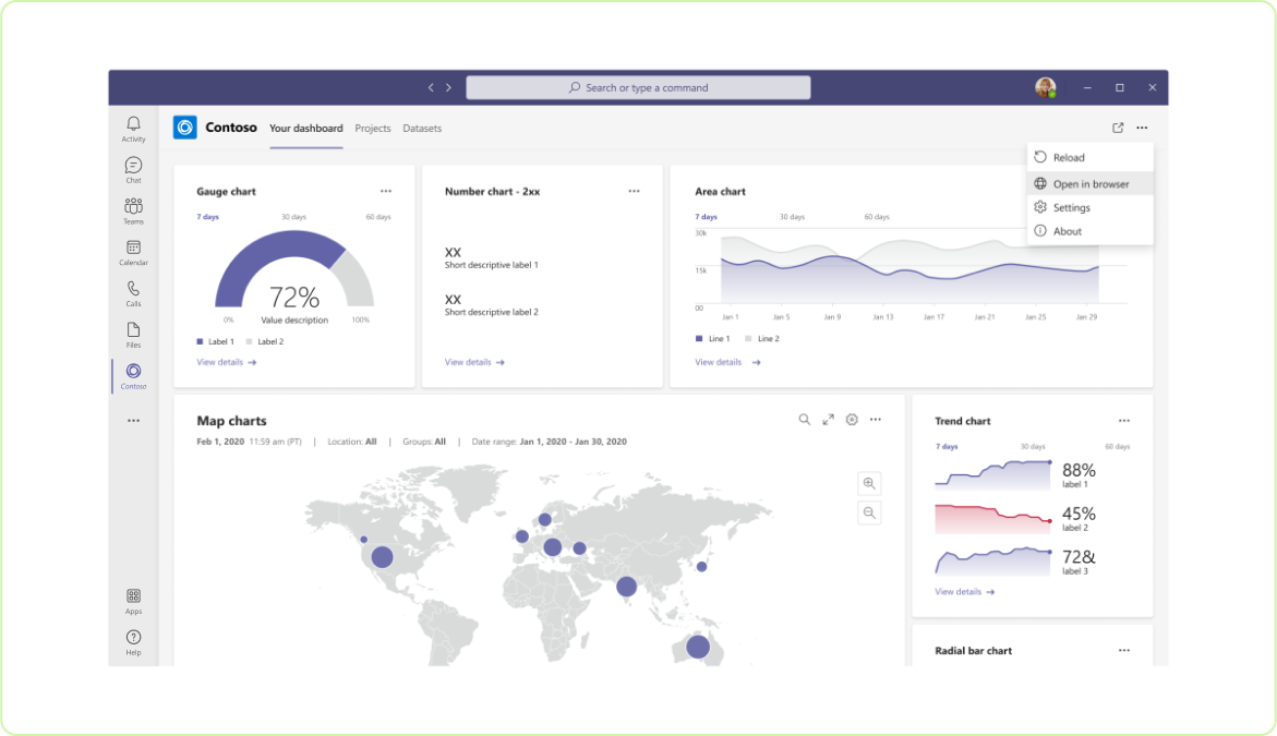 Exemple montre comment gérer des fonctionnalités d’application complexes avec une application personnelle.