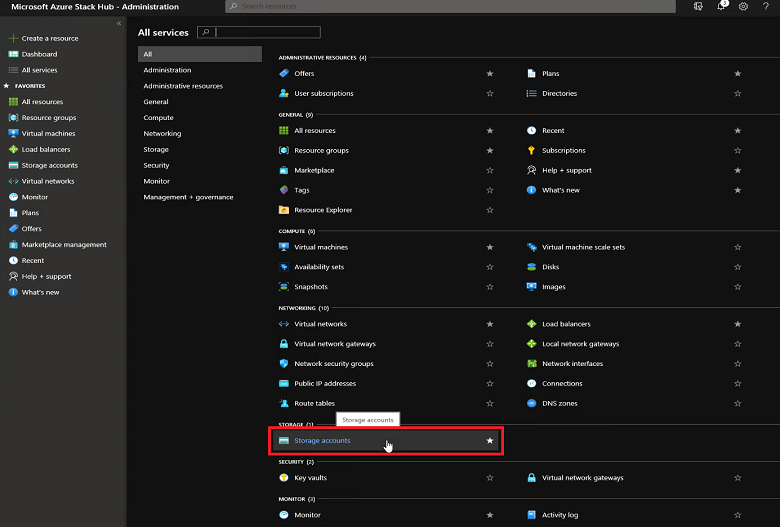 mise à jour d’Azure Stack Hub