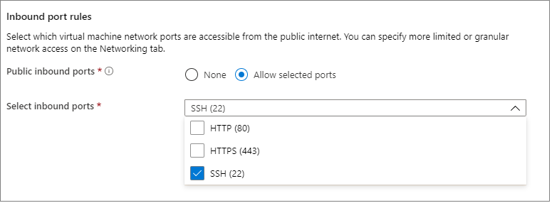 Ports entrants