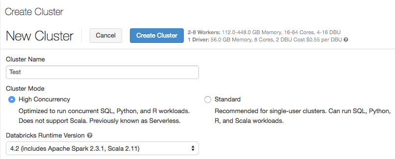 Mode Cluster