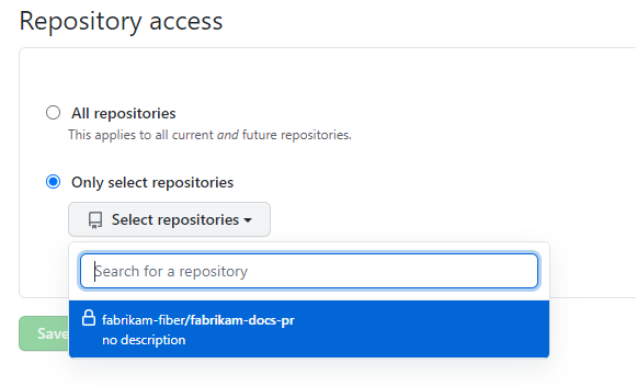 Capture d'écran de l'accès au référentiel, sélection de l’option Référentiels sélectionnés uniquement.