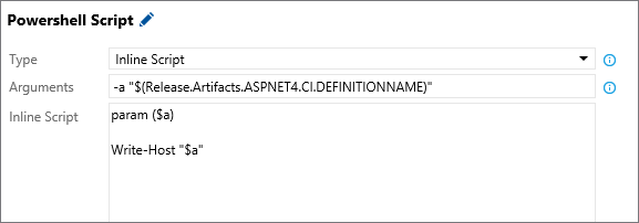 Capture d’écran montrant comment utiliser une variable par défaut comme argument.