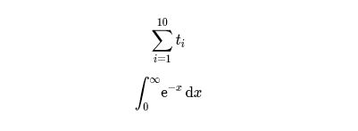 Sommes et intégrales.