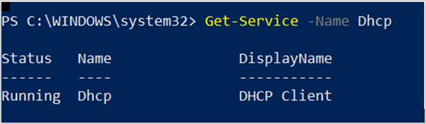 Définir le type de démarrage de DHCP