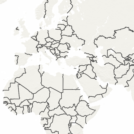 Country-Region Only Map Style