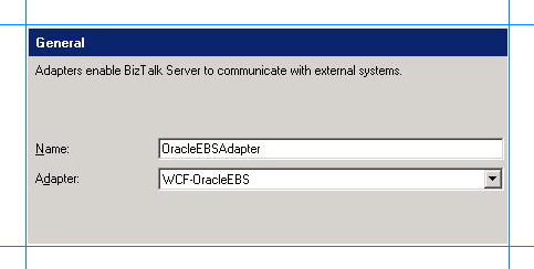 Ajouter WCF-OracleEBS adaptateur à BizTalk