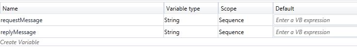 Add variables to the TransactionScope