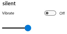 Capture d’écran de TableView où l’élément est une cellule ViewCell.