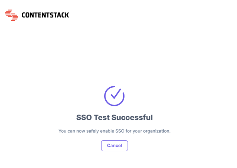 Capture d’écran montrant la connexion de test réussie.