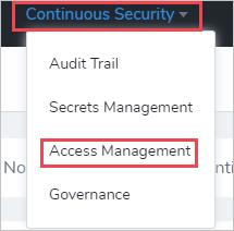 Console d’administration Harness