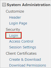 Login