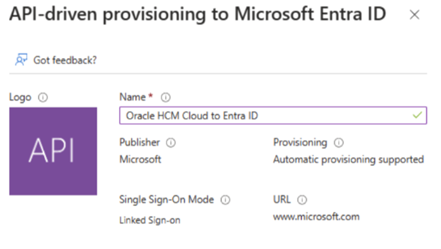 Diagramme de l’approvisionnement piloté par l’API sur Microsoft Entra ID.