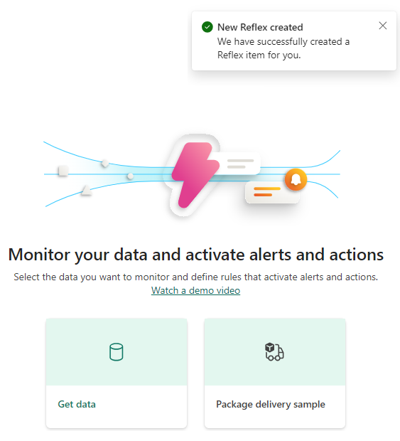 Capture d’écran de l’écran nouvel activateur montrant deux options pour la création d’un activateur.