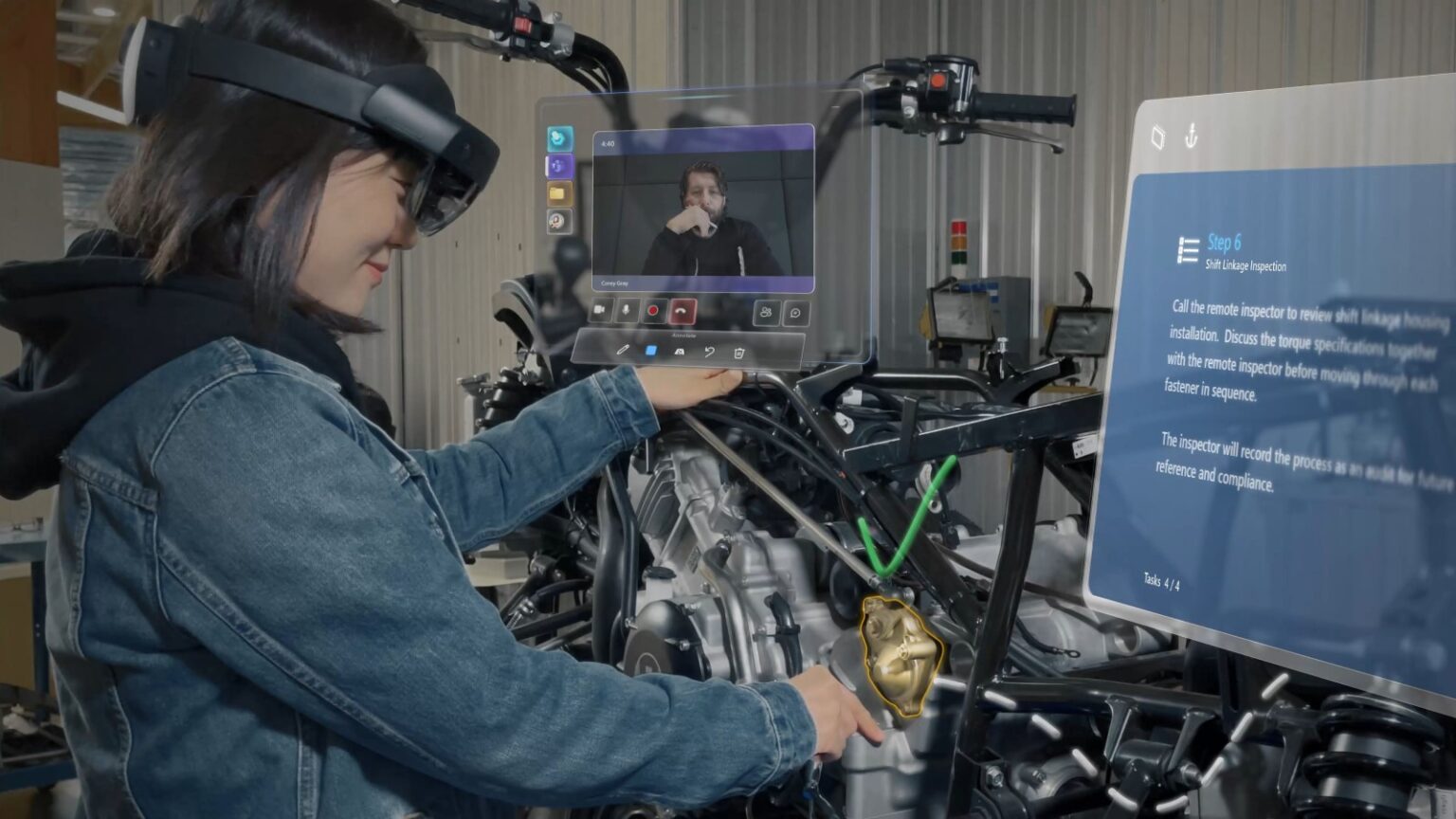 Microsoft Teams sur HoloLens