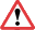 Une image d’un symbole d’avertissement s’affiche avant une note WARNING. L’image est d’un triangle avec un point d’exclamation au milieu.