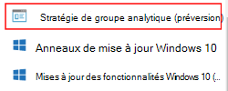 Capture d’écran montrant l’exemple de balise d’aperçu public dans le Centre d’administration Microsoft Intune et Microsoft Intune.