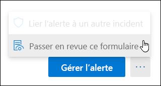 Réviser cette option de formulaire