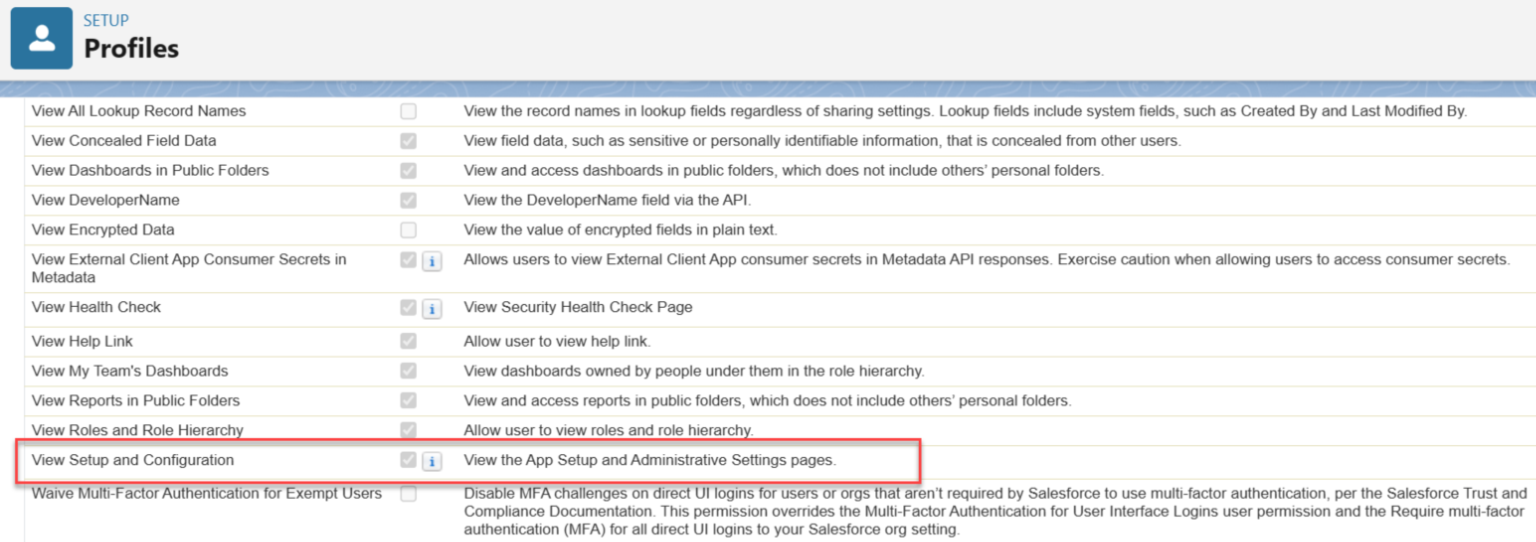 Autorisation d’installation et de configuration d’affichage Salesforce